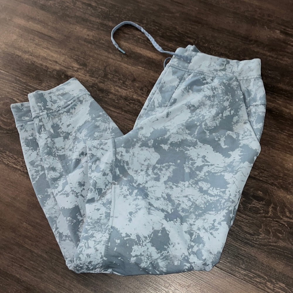 Men's Gray Camouflage Jogger Pants